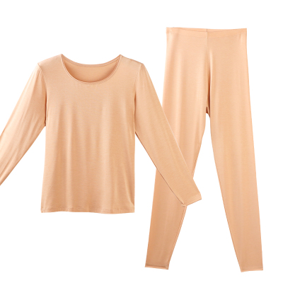 天然体长袖女士秋衣轻薄羊绒蛋白