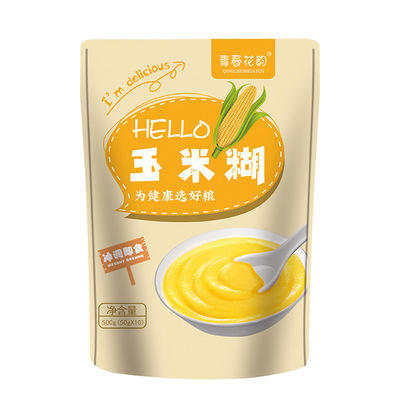 玉米糊羹即食冲饮小包袋粗粮粥早餐晚餐学生代餐速食营养杂粮粥