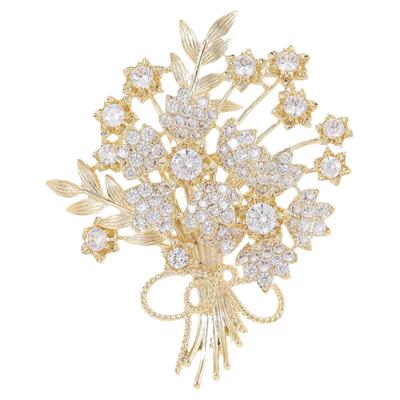 紫罗兰正版花蓬高档胸针