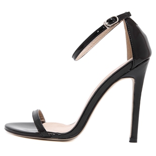 DEleventh design blue heel shoes women抖音高跟鞋女鞋大码鞋43