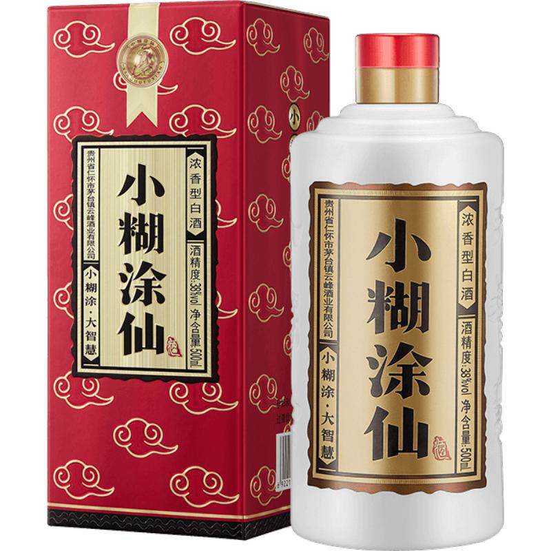 小糊涂仙酒普仙38度单瓶浓香型白酒纯粮食酒团圆小酌送礼佳品