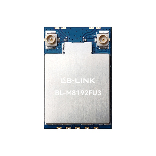 BL-M8192FU3必联wifi模块RTL8192FC双天线2T2R无线模块无人机图传