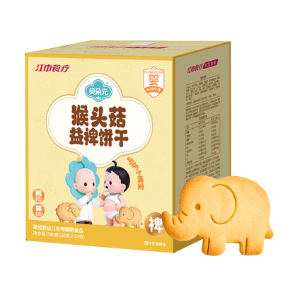 江中食疗贝朵元猴头菇益裨饼干