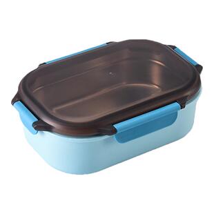 小号学生饭盒304不锈钢单格饭盒工作餐盒上班族便当盒密封保鲜盒