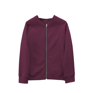 春秋新款棒球服外套卫衣女秋季经典百搭拉链开衫早秋爆款纯色上衣