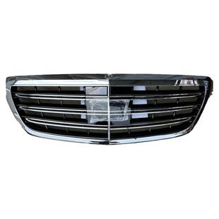 适配W222S320S400S500S600S350改装S65中网格栅前脸原装款老改新