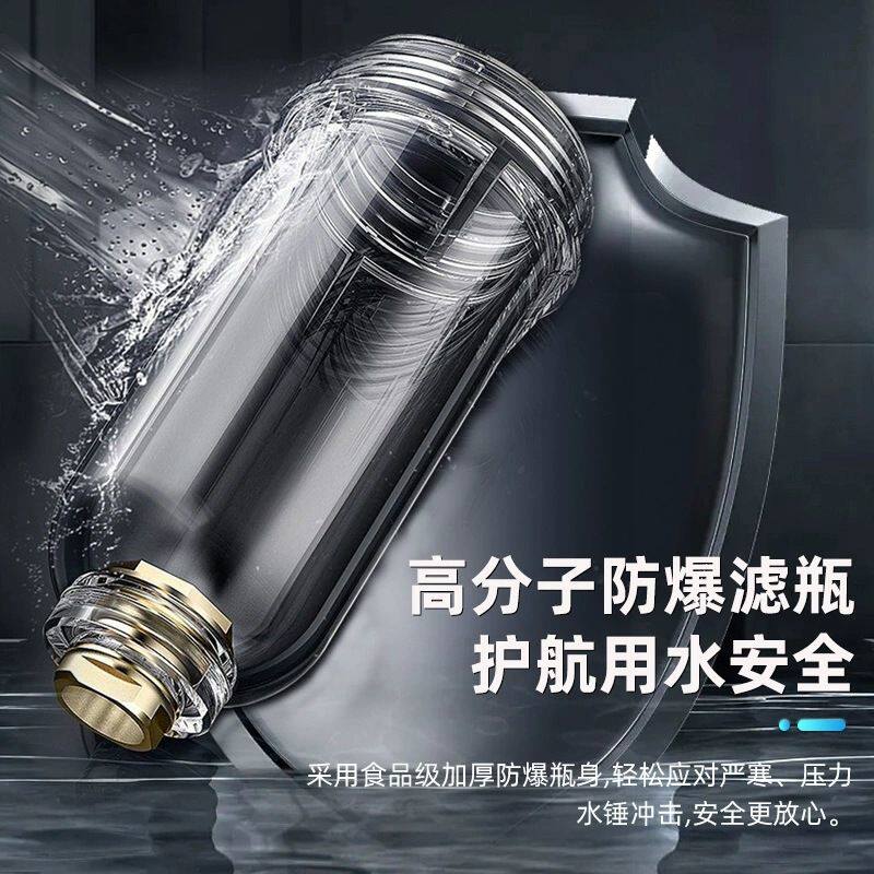 双表自动旋转刮洗过滤器流量前置纯铜家用大净水中央反冲洗净水器