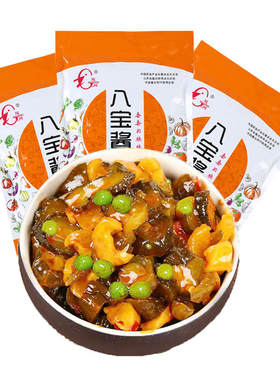 八宝酱瓜条酱黄瓜蜜汁脆瓜腌制黄瓜菜手工酱菜早餐咸菜下饭菜批发