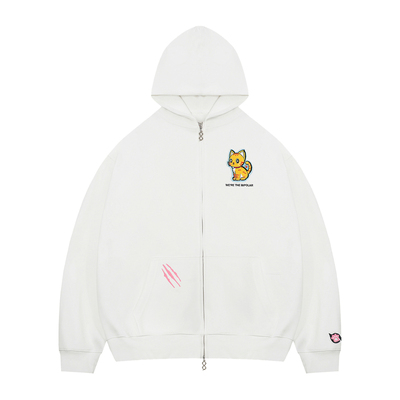 BIPOLAR小猫连帽开衫卫衣春秋