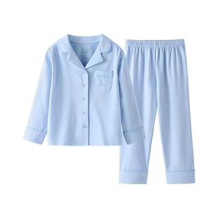 贝肽斯儿童睡衣女童2026新款四季通用男童纯棉a类宝宝家居服套装