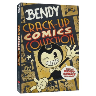 Bendy Crack-Up Comics Collection 班迪复古漫画集 班迪与油印机同名漫画 美式漫画 纪念版 儿童英语课外读物 英文原版进口图书
