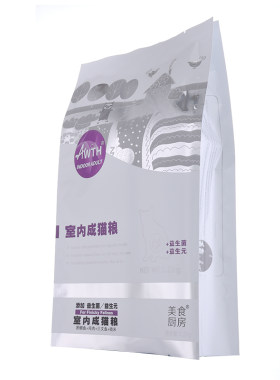 美食厨房猫粮3合1肠道免疫去毛球