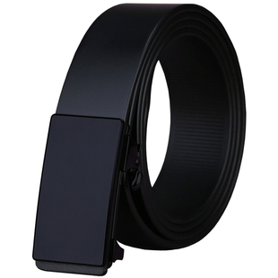 VGXOUE皮带男真皮2025新款无牙自动扣腰带男休闲青年裤带头层牛皮