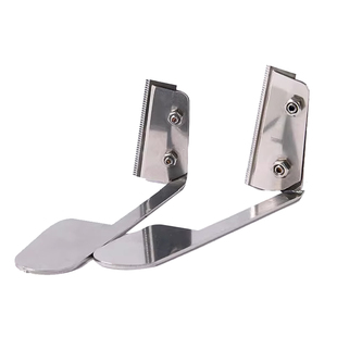 趣陶艺 不锈钢修坯刀陶瓷刀片专业利坯板刀可替换刀片带齿修坯刀