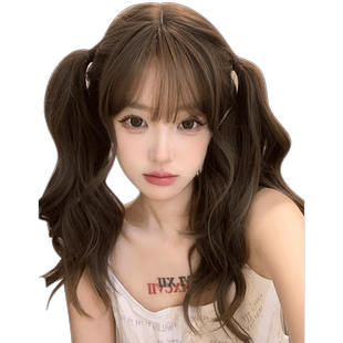 哼唧 假发女长发大波浪长卷发全头套女lolita假发自然逼真假发套