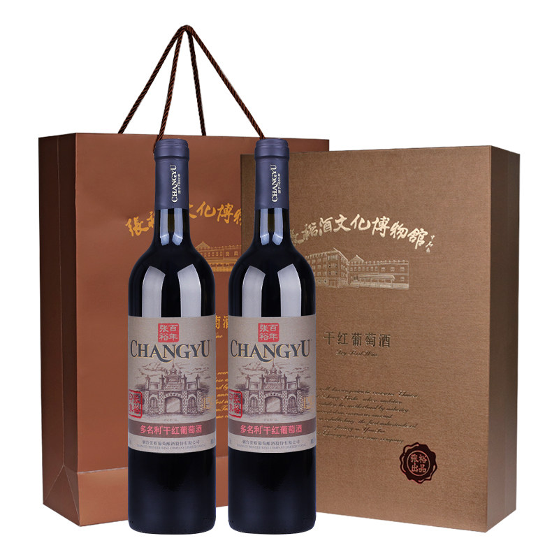 张裕正品名利干红葡萄酒整箱