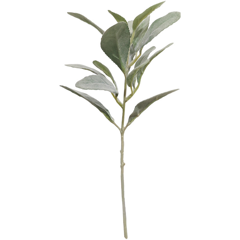 橘梦植毛羊耳植毛兔耳仿真植物