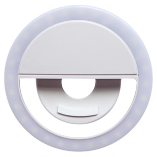 手机补光灯迷你便携式主播直播摄影自拍手持专用圆环形美颜打光灯