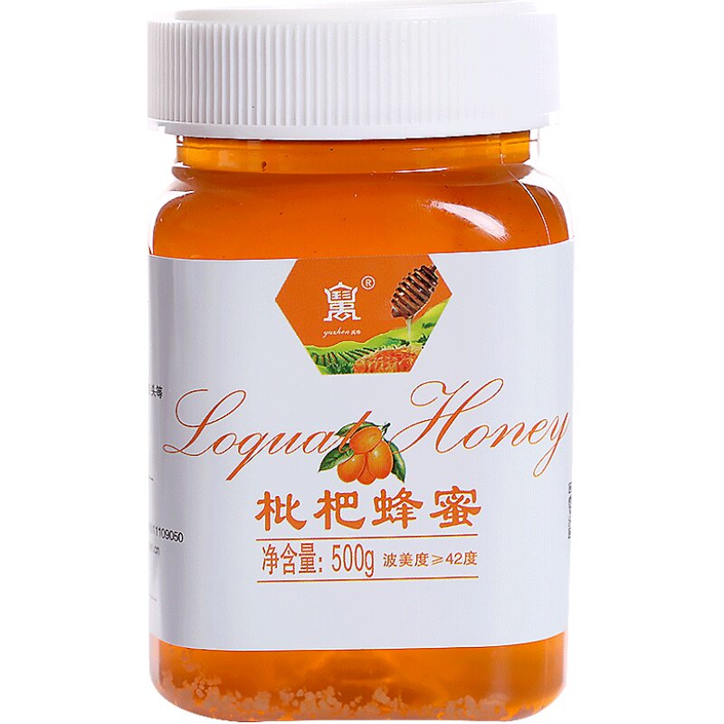 高山蜂蜜蜂密农家500g/瓶枇杷