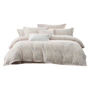 罗莱家纺套件全棉磨毛四件套1.8m纯棉加厚保暖床品秋冬天床单被套