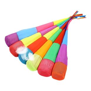 彩虹流星球投掷丢沙包幼儿园儿童感统训练器材户外投掷抛接球玩具