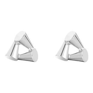 小众设计感几何三角形耳钉S925银针耳环2026新款爆款巨好看的耳饰