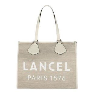 LANCEL/兰姿 SUMMER TOTE大号单肩手提帆布包托特包 电脑包大容量