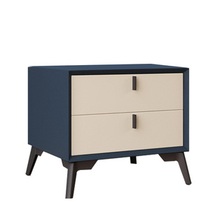 顾家家居现代简约轻奢主卧床头柜极简卧室床边柜小型储物柜子2963