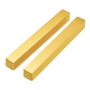 铜镇纸文房四宝创意书法定制黄铜紫铜压纸金属不锈钢铜镇尺高档清仓纸墨笔砚专用文镇压纸 珍藏礼品精品