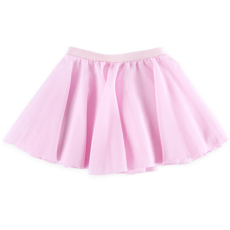 幼儿童舞蹈雪纺纱裙服装秋季女童芭蕾舞练功服演出围裙跳舞半身裙