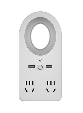 智能语音小夜灯插座带USB
