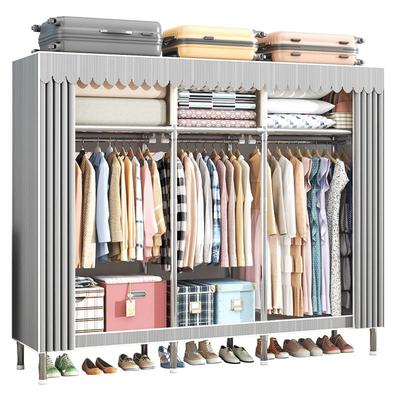全封闭拉链家用组装衣柜