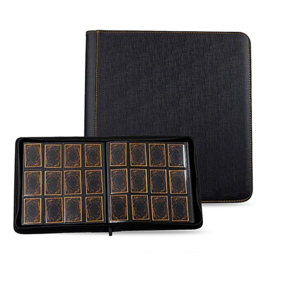 游戏王卡片收集册大容量九宫格卡册二次元动漫卡牌收纳册皮质卡包