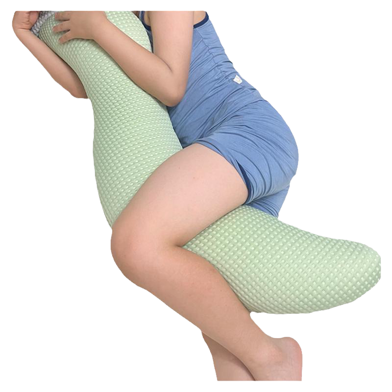 长条海马枕天然乳胶抱枕