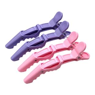 新材料无痕鳄鱼夹化妆盘发洗脸理发美发分区烫染夹鸭嘴夹刘海发夹