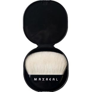 扇形散粉刷定妆粉饼刷便携羊毛修容扁刷收纳化妆刷短柄腮红刷蓬松