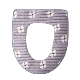 居家家马桶垫四季通用卫生间防水粘扣坐便套冬季加厚可水洗坐便垫