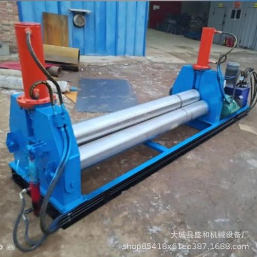 厂家现货卧式三辊电动液压卷板机 可定 制自动卷板机械液压卷圆机