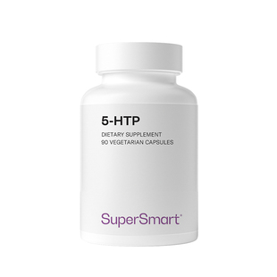 【新品】SuperSmart进口天然5-羟色胺酸睡眠平静缓解焦虑情绪胶囊