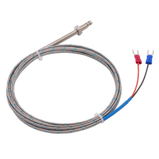 K型M6螺钉偶WRNT-01精密型 E型M8螺钉式热电偶高精度螺纹测温探头