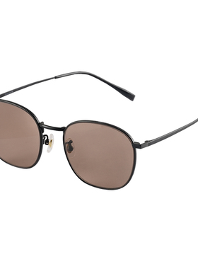 高档精选老料茶色东海水晶石眼镜