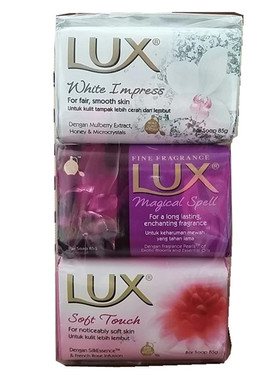印尼原装进口lux力士80g6个香皂