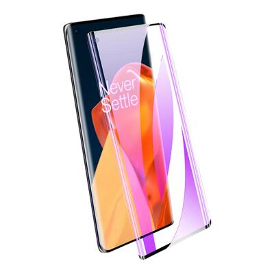 一加9pro系列钢化膜曲面覆盖