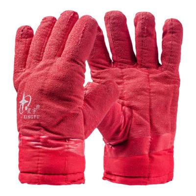 油田冷库耐磨隔热防烫劳保手套