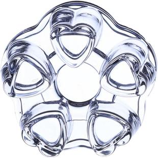 茶蜡烛台水晶底座玻璃夜宵灯保温煮茶家用可配400ml-1000ml花茶壶