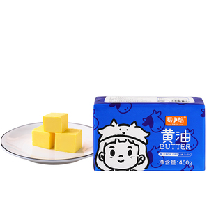 易小焙动物黄油400g烘焙家用食材煎牛排饼干面包专用黄奶油食用