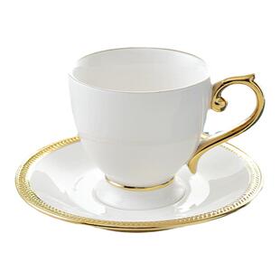 欧式风格工艺陶瓷金麦穗咖啡杯 餐饮100/200毫升咖啡杯碟茶杯瑕疵