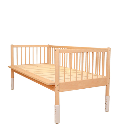 肥象全实木拼接床婴儿床可升降