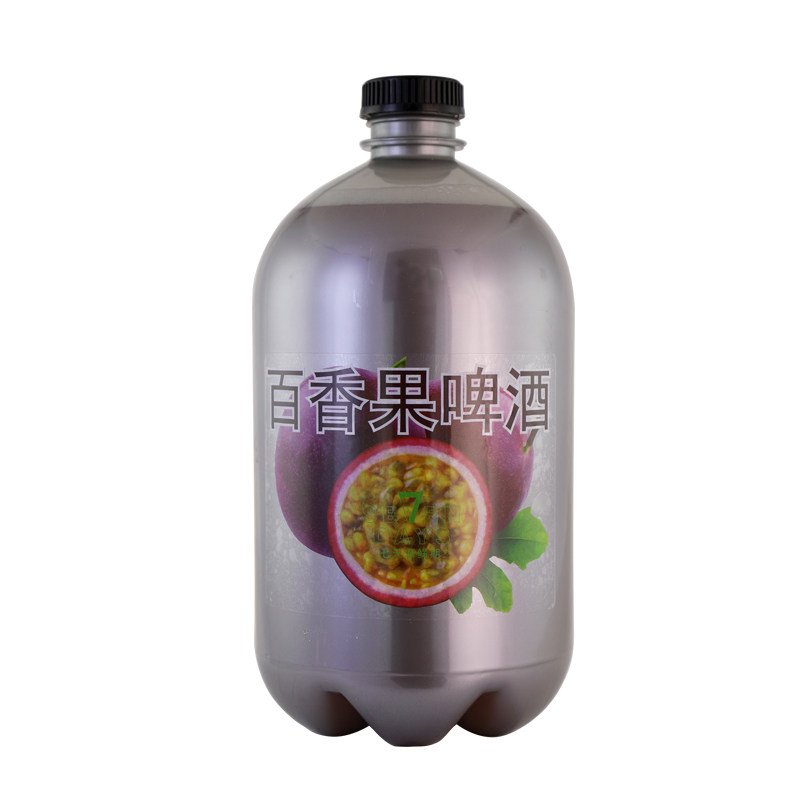 青岛特产百香果鲜啤酒3升桶七天保鲜麦芽11酒精4.7