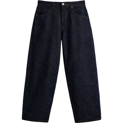 西班牙单！阔腿版型弯刀牛仔裤